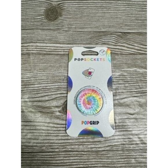 PopSockets PopGrip Psych Out Tie Dye Swappable Grip for Phones & Tablets - Picture 1 of 2